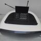 White vintage TV Pathe Marconi The voice of his master