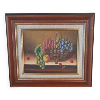 Wooden frame painting painting