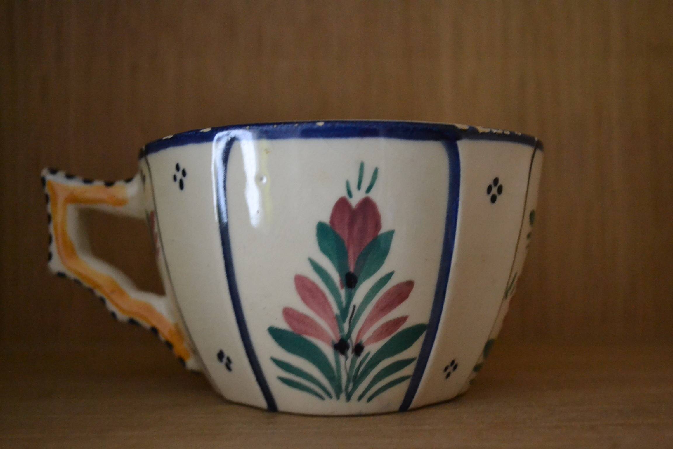 Quimper mug