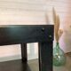 Steel industrial workshop table