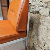 Pair of vintage low chairs 1970"