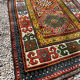 Long antique Persian carpet