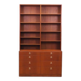 Teak bookcase, Danish design, 1960s, designer: Børge Mogensen