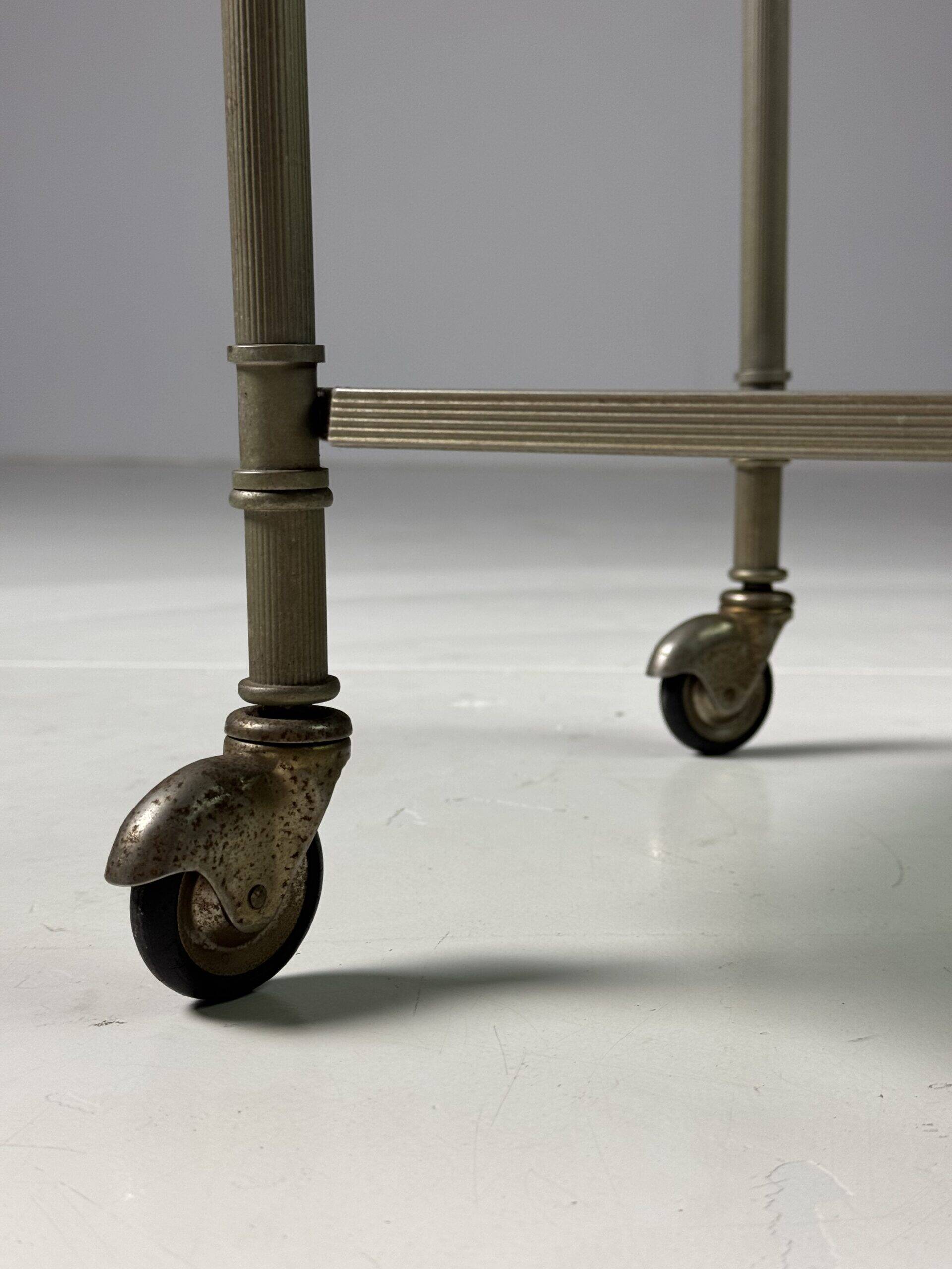 French coffee table metal mid 20th century