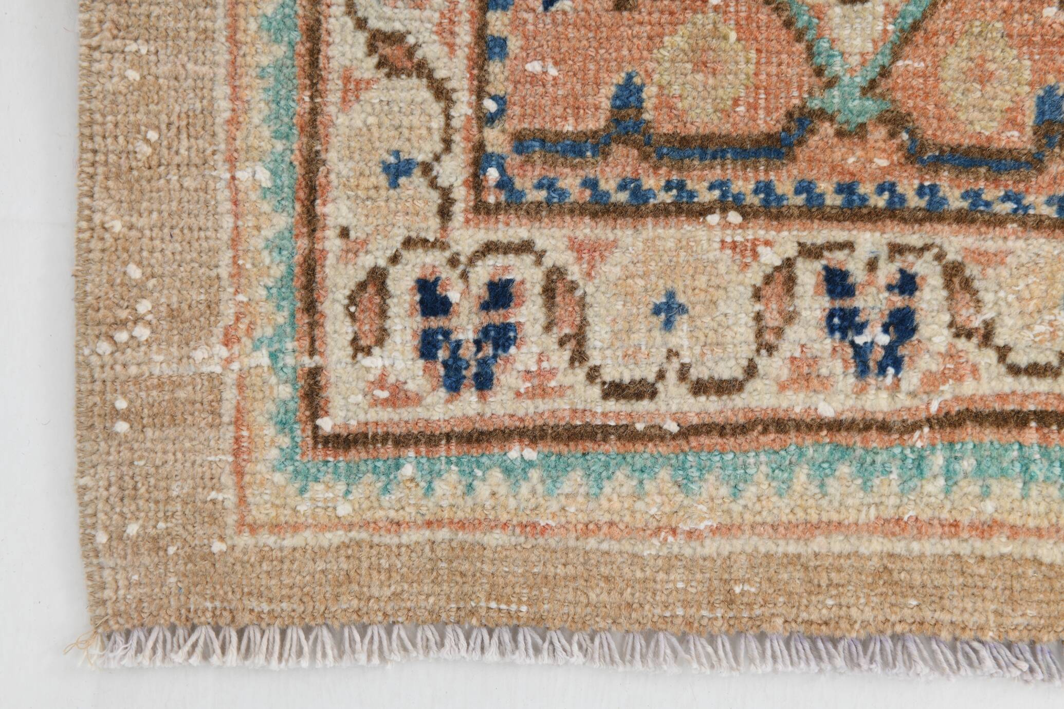 Tapis persan oversize Earthly & Blue. 301x373 cm