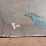 Ancient flower painting