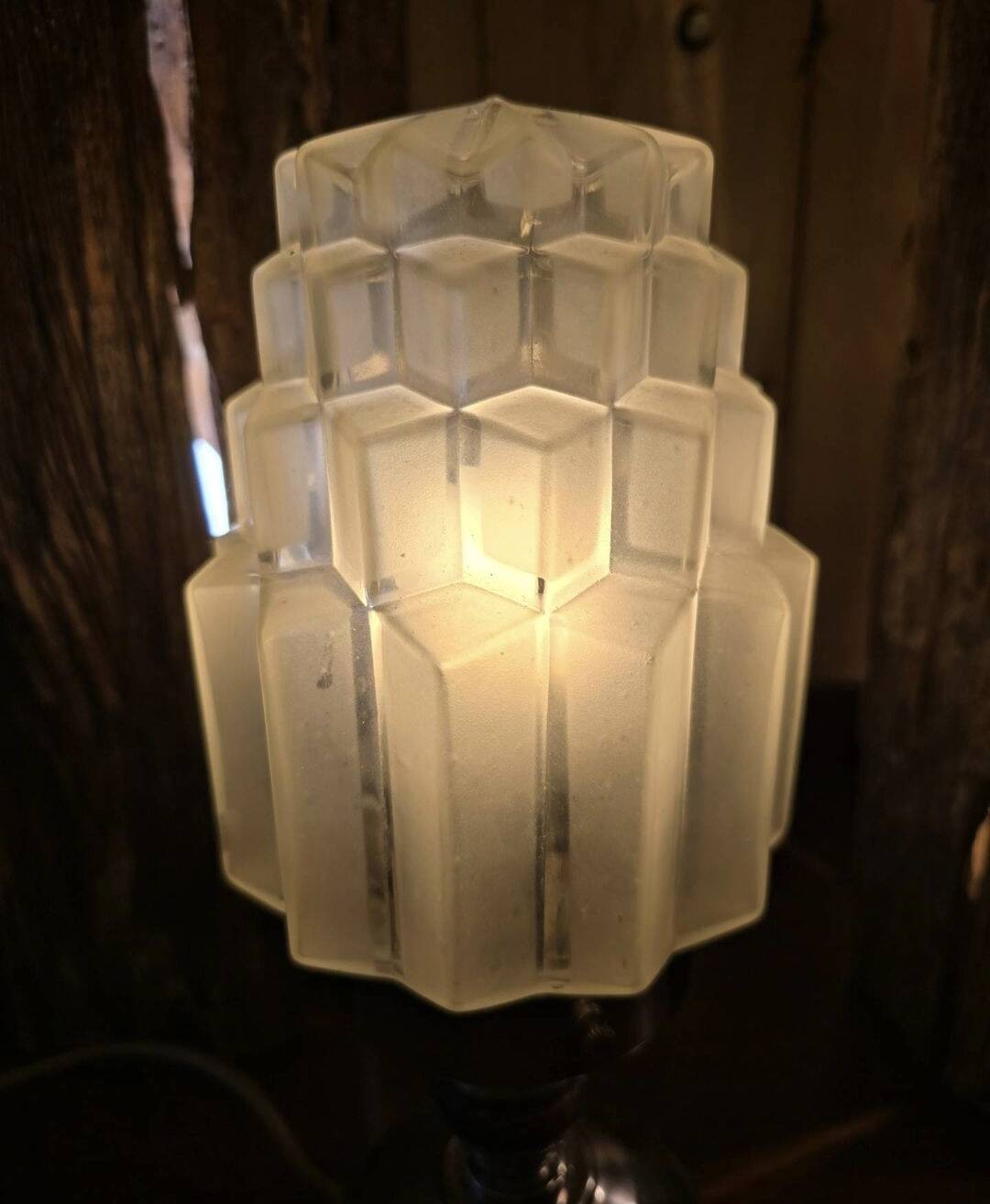 Lampe building Art Déco