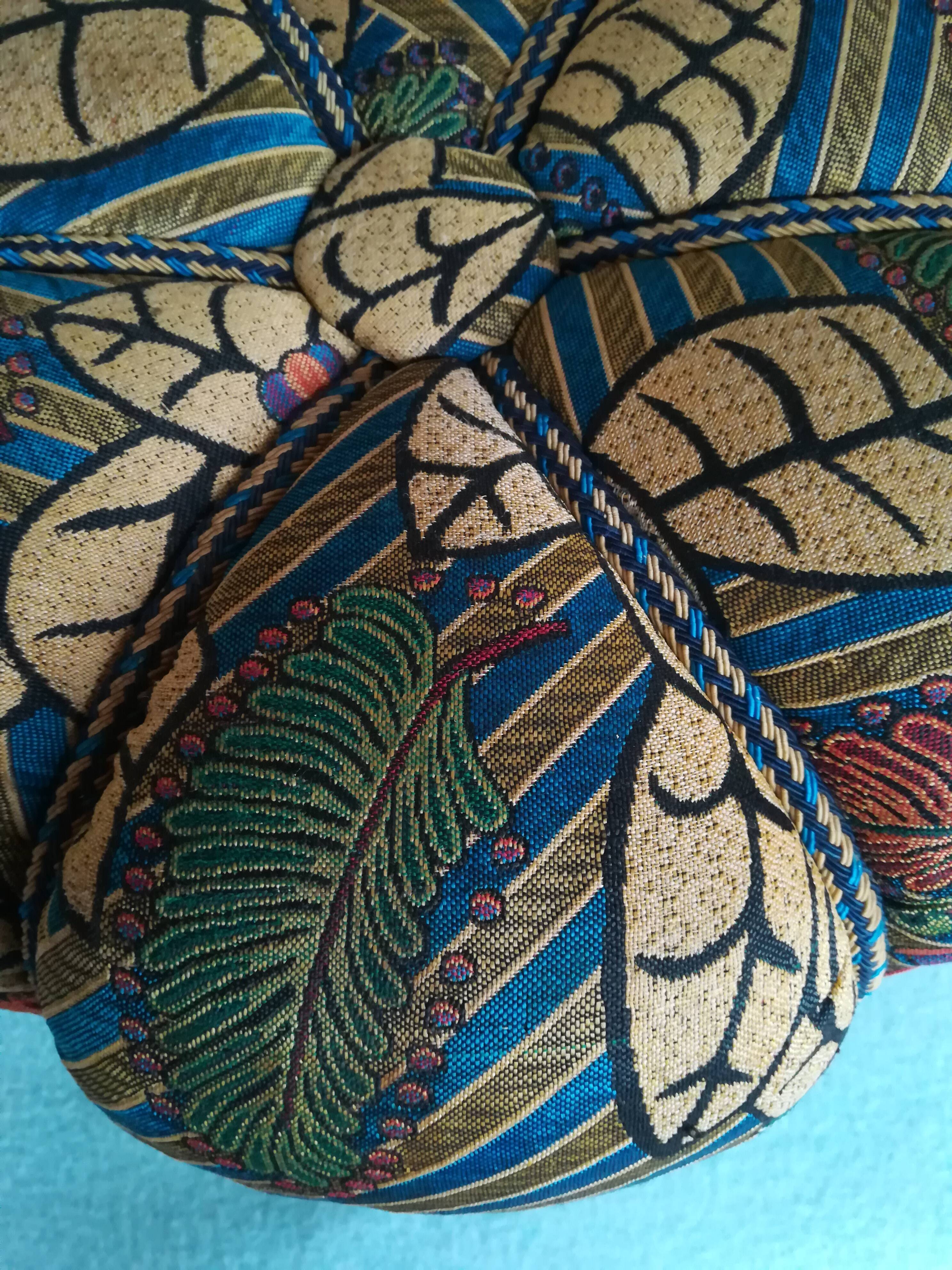 Art Deco pouf by Jindrich Halabala