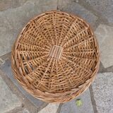 Round wicker basket XL