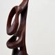 1960's abstract wooden sculpture