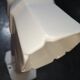 Old white porcelain wall art deco bathroom 1920 tulip porcelain