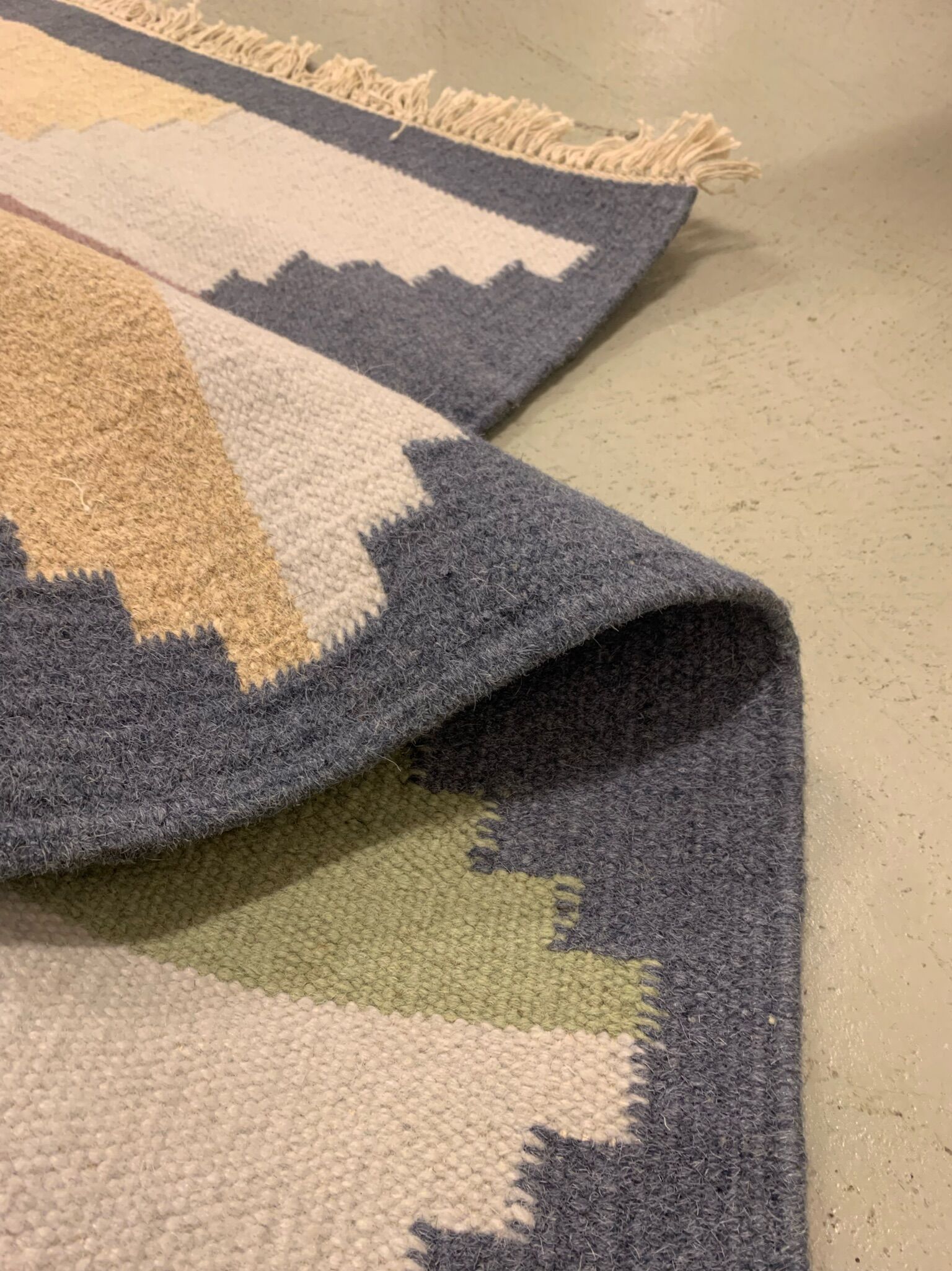 Swedish midcentury carpet röllakan 1960s