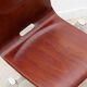 Galvanitas S22 mahogany and white chair