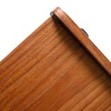 Scandinavian coffee table with folding top
