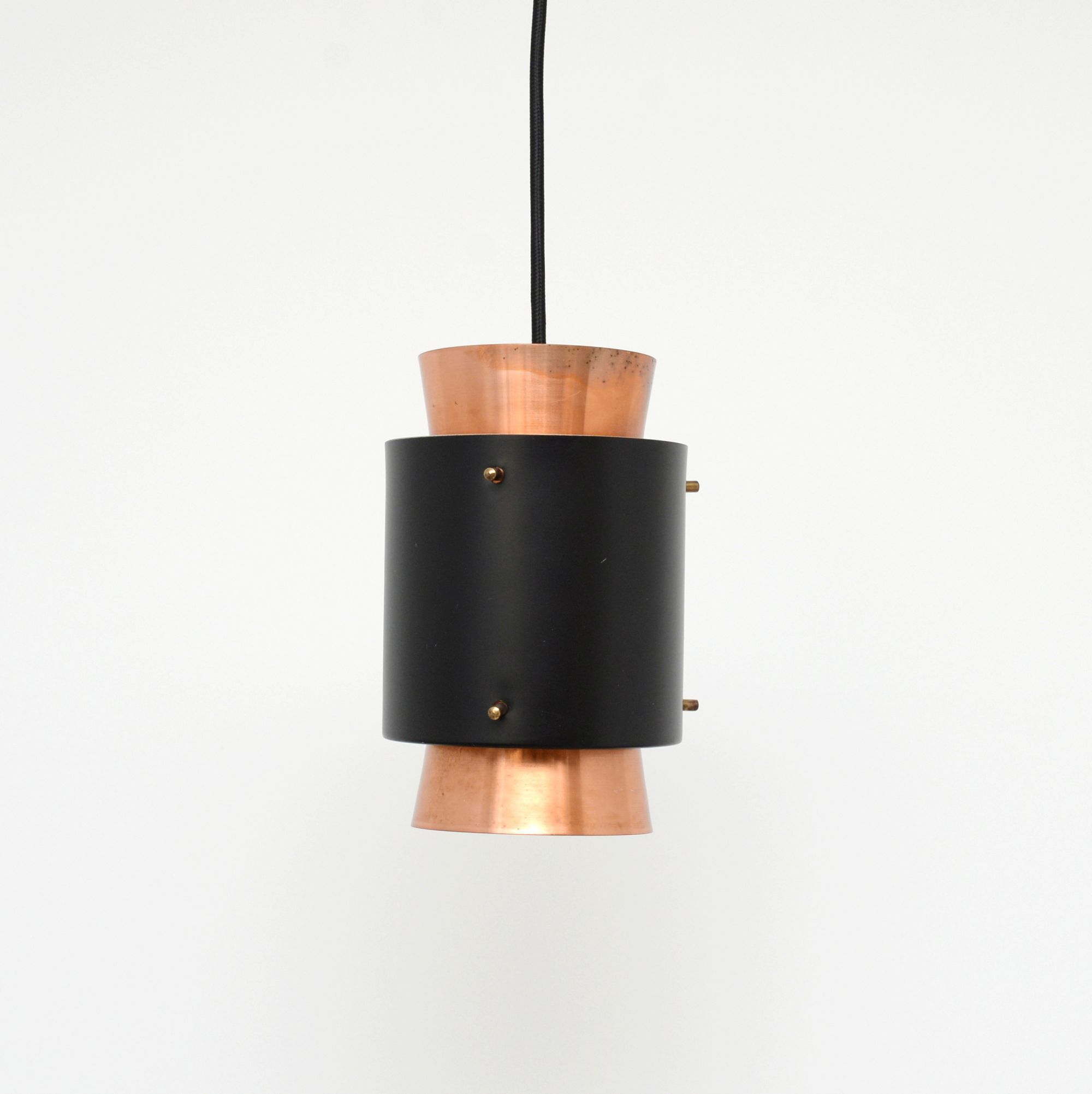 Copper lamp in the Trava style by Carl Thore, 1960s