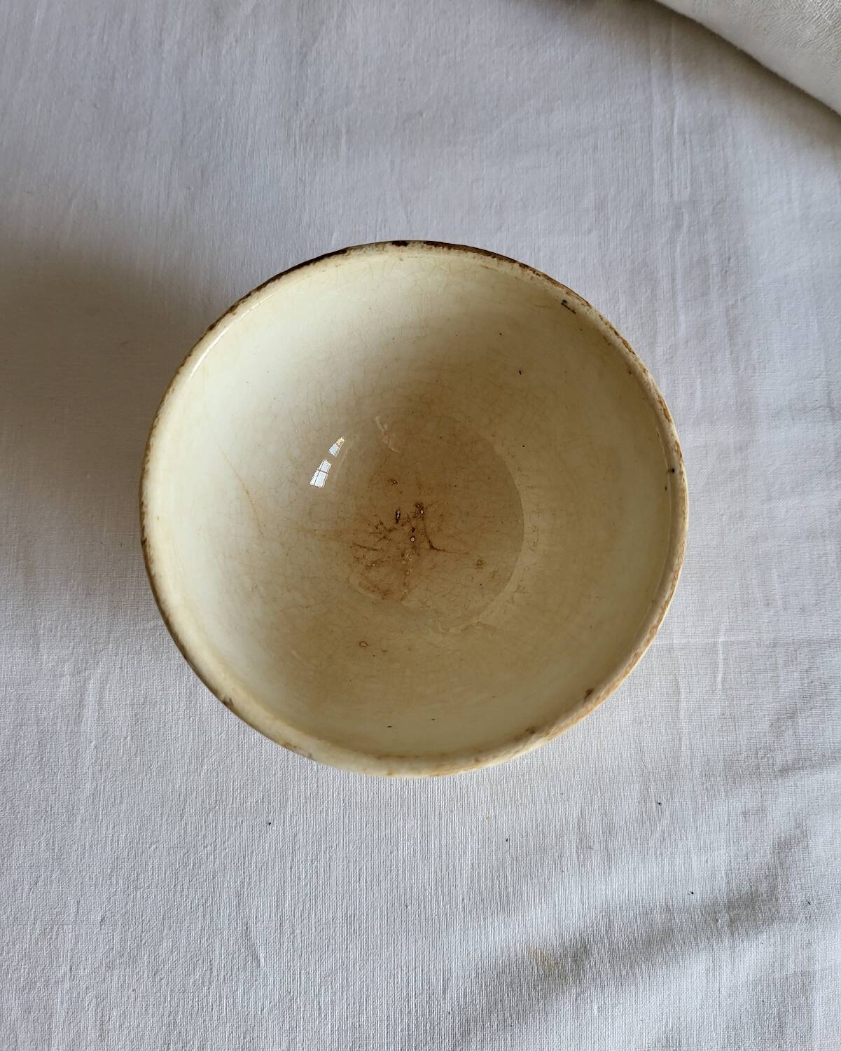 Small Old Bowl in Earthenware