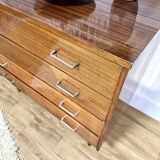 Vintage chest of drawers bobbin feet