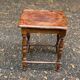 Vintage Louis XV stool in solid wood