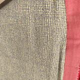 Round carpet vintage 70s wool