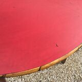 Rattan painted table