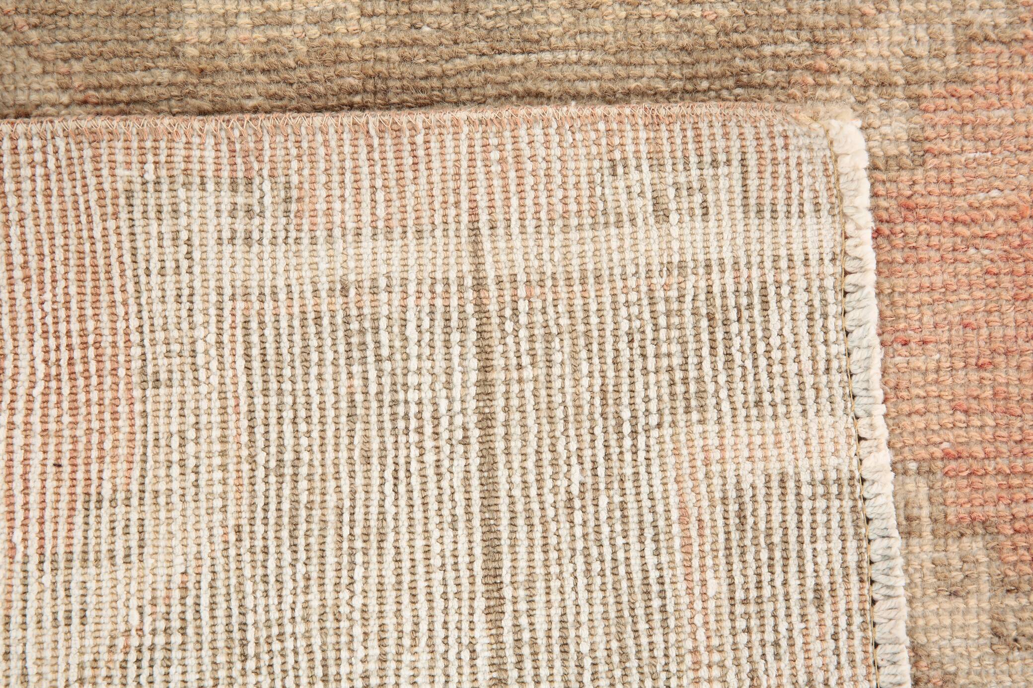 3x9 Vintage Pale Red & Brown Aesthetic Turkish Runner Rug, 91x291Cm