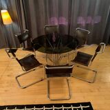 A set of six S33 chairs by Mart Stam, Thonet, Germany, 1960s.