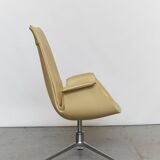 Chaise Tulipe Pivotante Modèle 6725 par Preben Fabricius & Jørgen Kastholm pour Walter Knoll