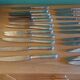 Box 24 silver metal knives, Ravinet Denfert
