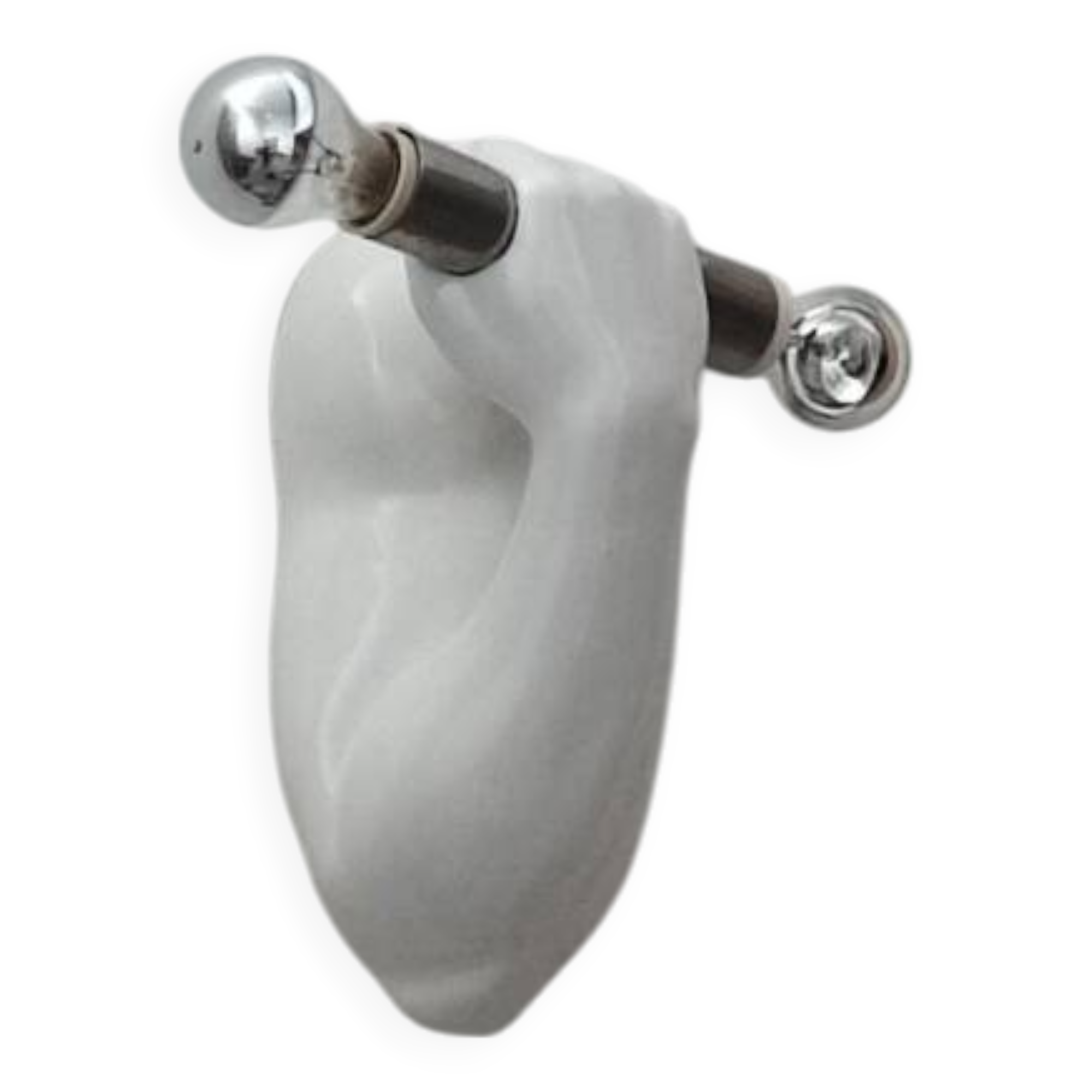 Dumbbell wall light by JC Peiré 1980