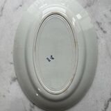 Plat de présentation oval Staint Amand