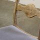 Chaises en chêne à dossier haut / échelle de style Henning Kjærnulf, années 1960, ensemble de 4