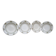 Lot de 4 assiettes Longwy