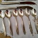 24-piece vintage silver-plated housewife 100 Bader Tafelbestecke Pforzheim