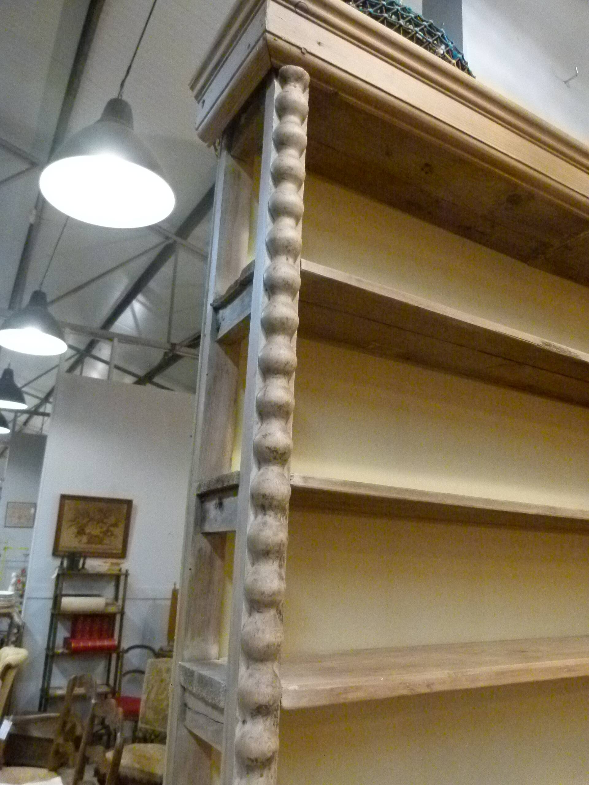 20th century pharmacy shelves