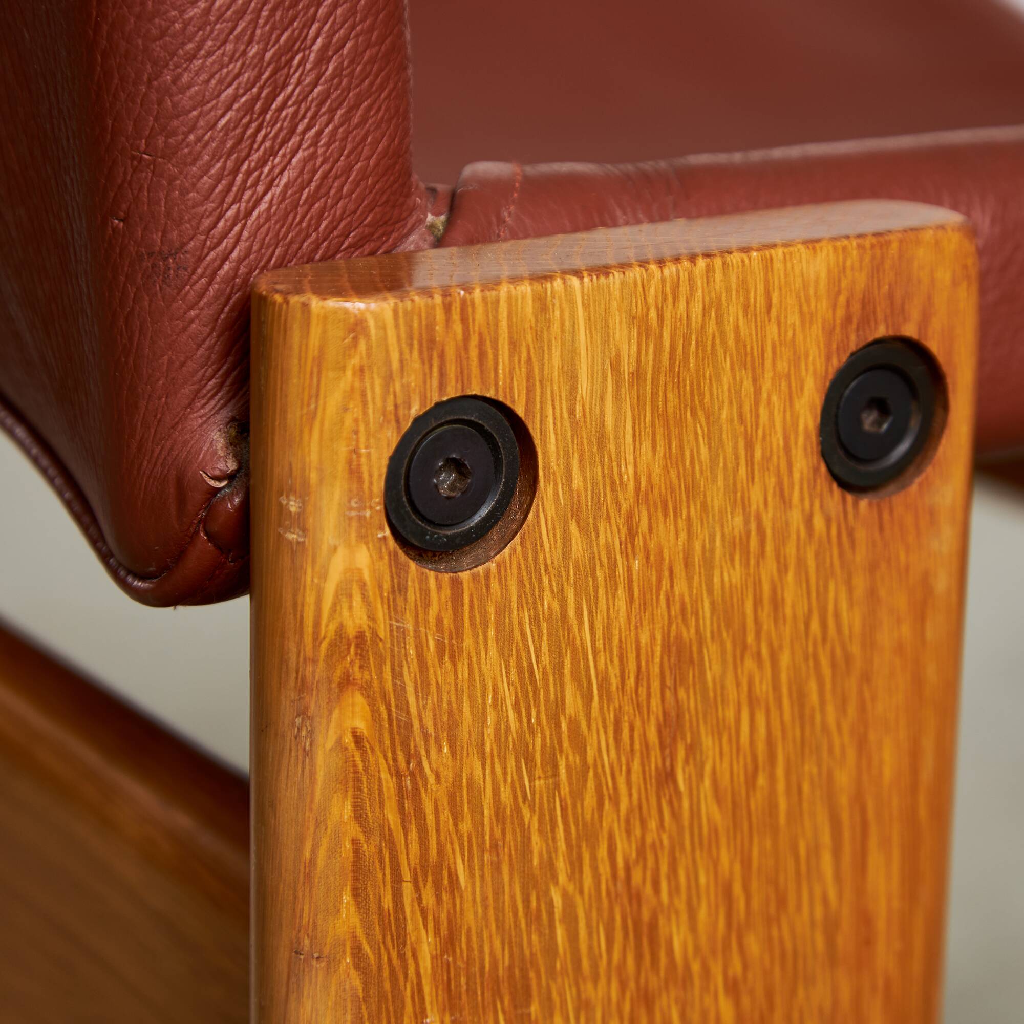 Ensemble de chaises Monk par Afra et Tobia Scarpa pour Molteni, 1973