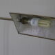 Gold brass lamppost