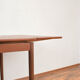 Mid-Century Danish Teak Extendable Dining Table from Hundevad & Co., 1960s.