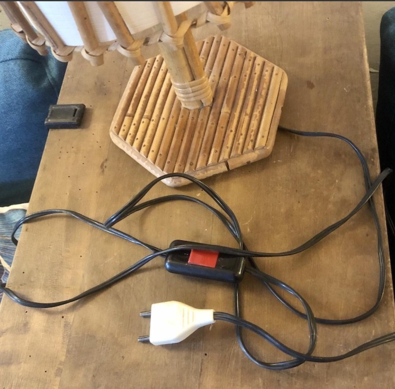 Vintage bedside lamp