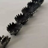 Famille de 6 Hérissons en métal par Walter Bosse, design 1950