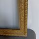 Old gilded wooden frame
