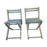 Pair of small child Chair "mint"
