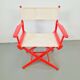 Vintage German Folding Wooden Directors Chair, 1960s