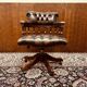 Fauteuil capitaine Chestfield marron anglais