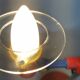 Lampe spot multicolore, postmoderne, 1980