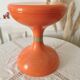 Robur Sgabello Americano stool orange plastic vintage 70s