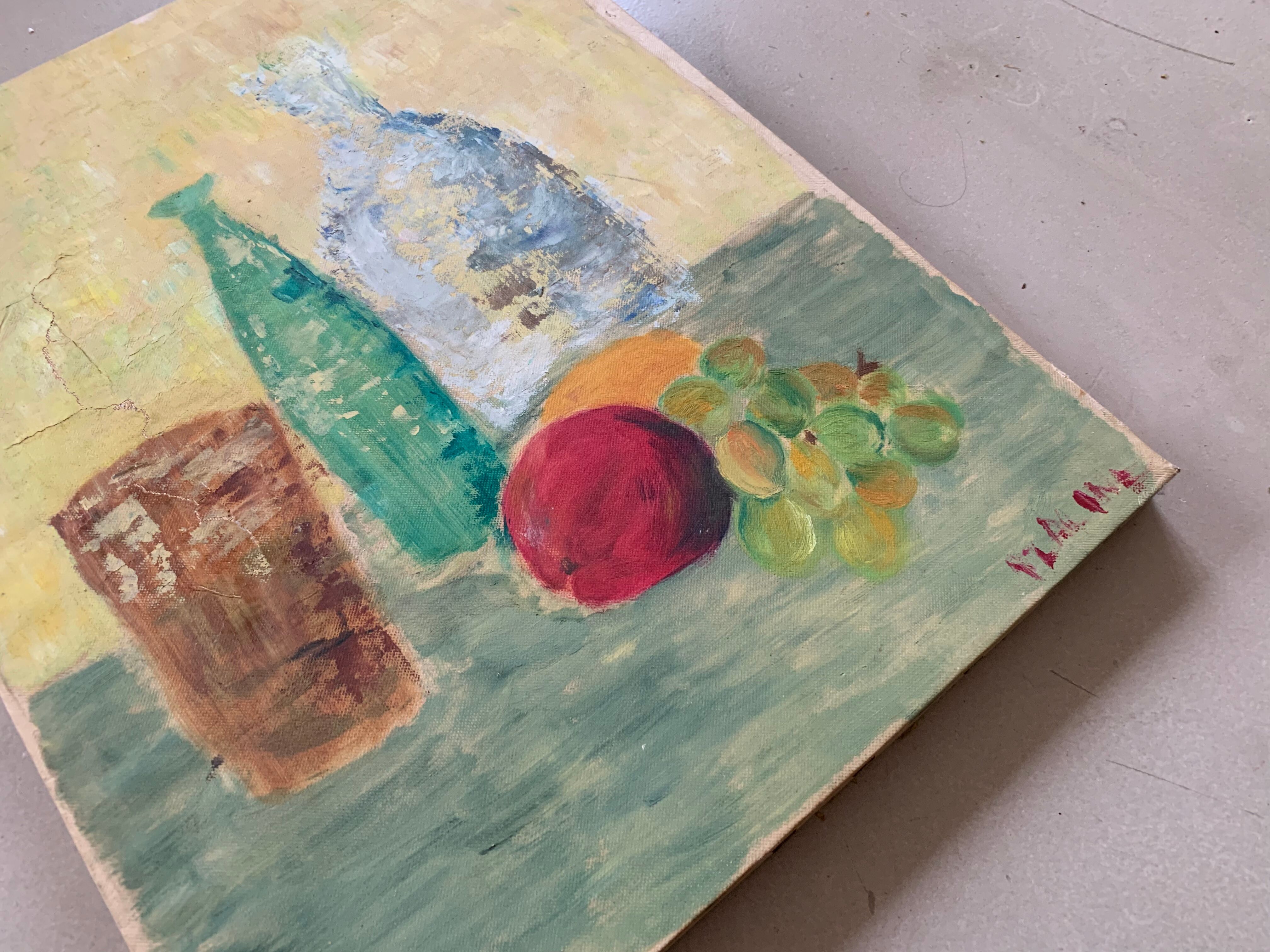 Still life / old canvas