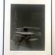 Butcher's display, 1970s/80s. Original black and white silver print on paper.