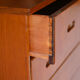 Scandinavian chest of drawers with lock