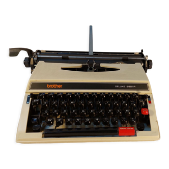 Vintage mechanical typewriter Brother 662 TR