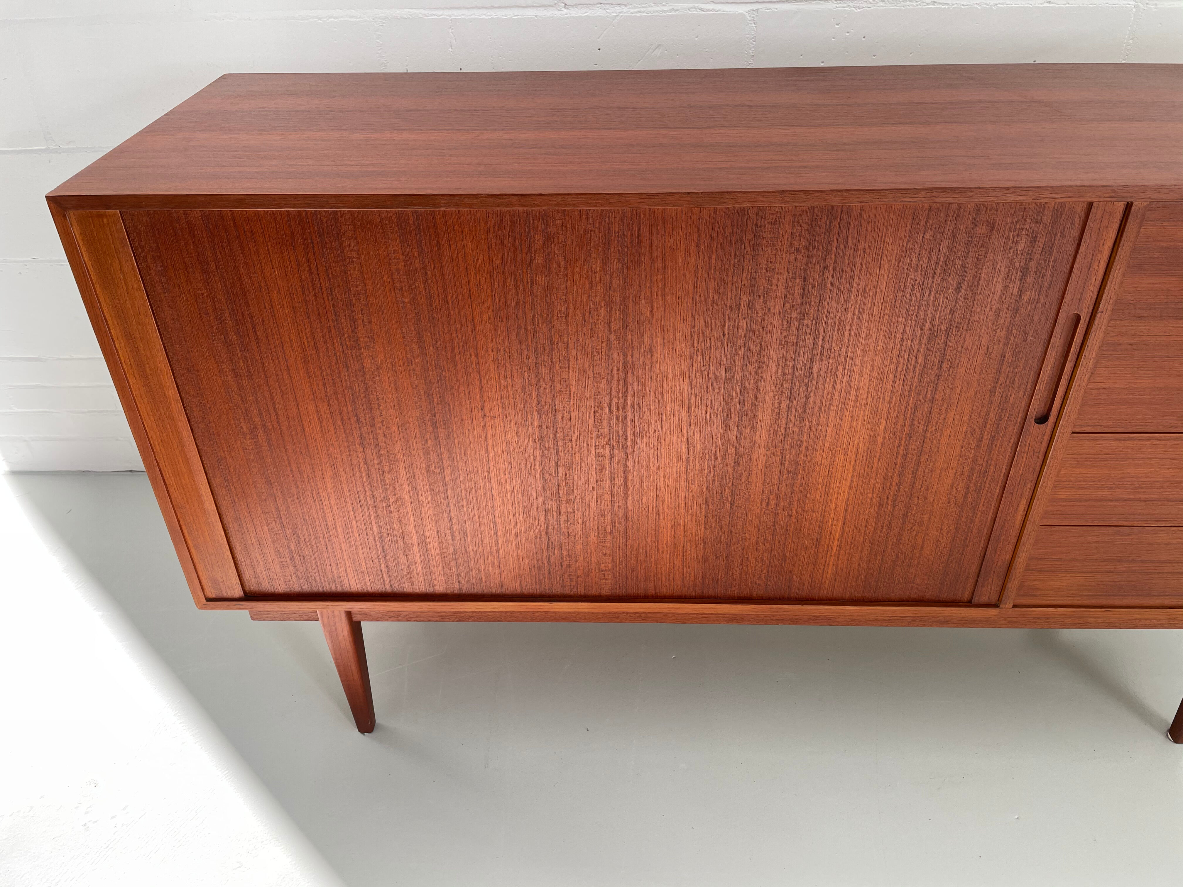 Svante Skogh  sideboard with one Tambour sliding door